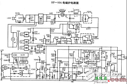 美的电磁炉电路图大全（六款美的电磁炉电路设计原理图详解）  第1张