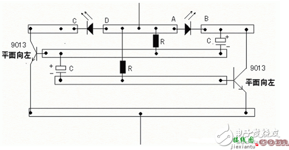 电子闪光灯的电路原理图 - 最简单闪光灯电路图大全（晶体管/电容器/照相机闪光灯）  第2张