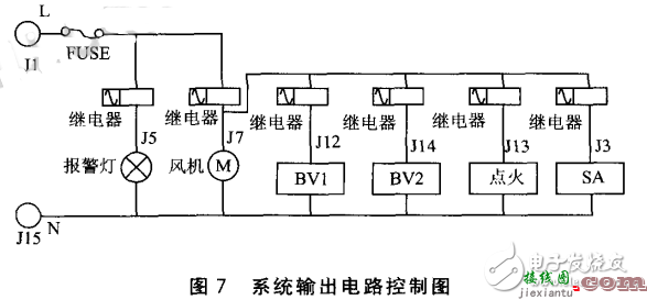 燃气控制器硬件 - 燃气电子控制器电路图大全（吸阀安全型燃气/自动燃气控制器）  第5张