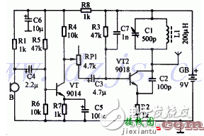 AM发射电路 - 调幅发射机电路图大全（振幅调制/锁相环/晶体管发射机电路图详解）  第1张