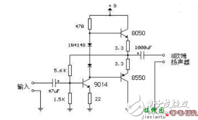 8050三级管开关电路图（四） - 8050三级管开关电路图大全（七款8050三级管开关电路设计原理图详解）  第1张