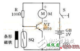 8050三级管开关电路图（六） - 8050三级管开关电路图大全（七款8050三级管开关电路设计原理图详解）  第1张