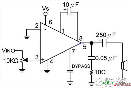 音频信号放大器电路图（五） - 音频信号放大器电路图大全（十款经典的音频信号放大器电路原理图详解）  第3张