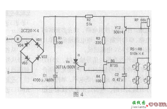 可控硅调速电路图设计（五） - 可控硅调速电路图大全（六款可控硅调速电路设计原理图详解）  第5张
