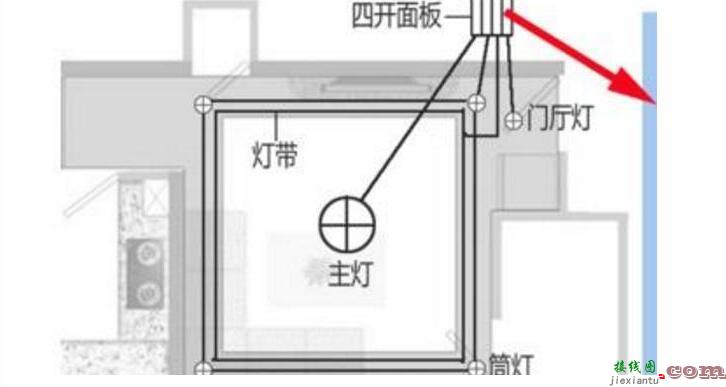 灯具遥控开关接线方法 - 电灯遥控开关怎么接线_电灯遥控开关接线原理图  第1张