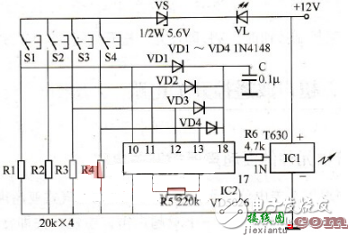 wifi遥控开关电路图（一） - wifi遥控开关电路图大全（三款模拟电路设计原理图详解）  第1张