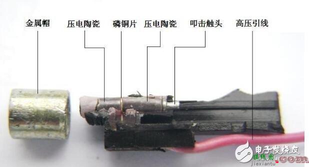 压电陶瓷点火器解剖详情 - 压电陶瓷点火器工作原理剖析  第8张