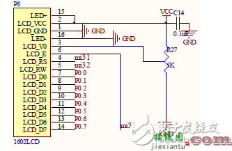 系统的显示部分 - 基于STC12C5A32S2单片机数控电源兼电子表电路模块设计  第1张