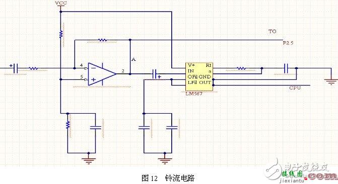 继电器控制电路 - 安全智能家居监控系统各模块电路图组合  第4张