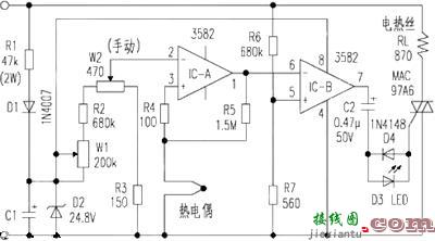 恒温电烙铁的工作原理及制作电路图  第1张