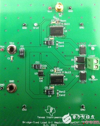 桥接负载V-I转换器:0.5-4.5V输入，+/-2A输出，5%误差  第2张