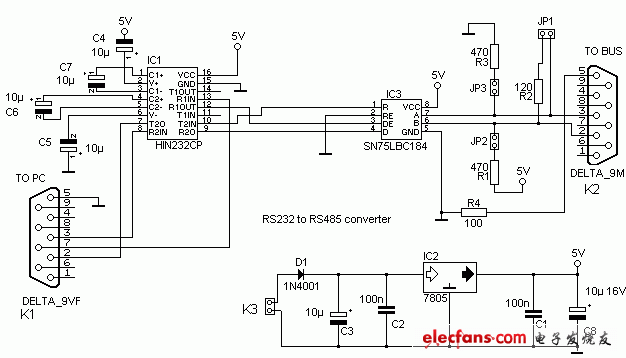 RS232接口电路图精华集锦  第2张