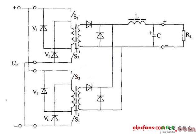 双正激式变换器电路  第1张