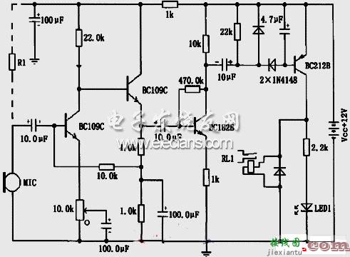 声音控制接通电路  第1张