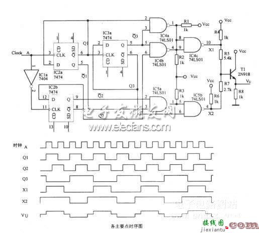 三量化电平正弦发生器原理图  第1张