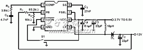 基于EL7516的高电流白光LED驱动器设计  第1张