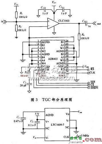 TGC电路及低通滤波电路  第1张