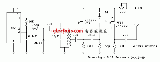 灯塔调频广播发射机电路  第1张