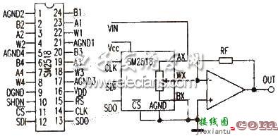 数字电位器SM2518电路  第1张