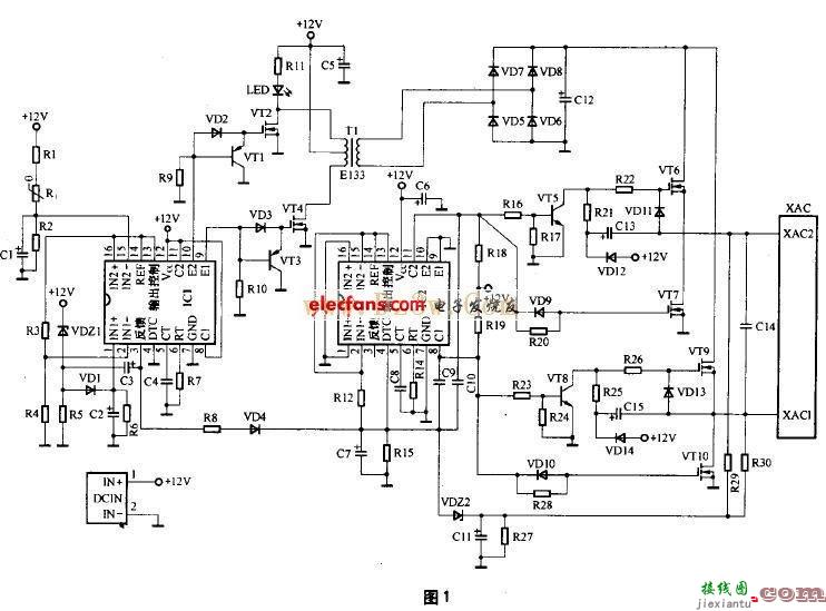 车载逆变器电路及维修  第1张