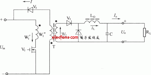 单端正激式变换器电路  第1张