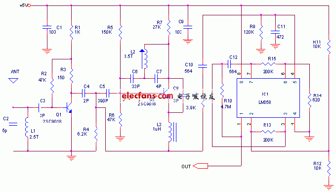 高频遥控电路设计电路图  第2张