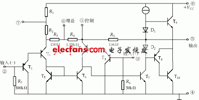 桥式推挽功放电路图  第1张