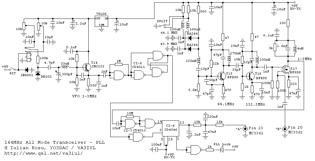 144MHz 全模式收发器  第1张