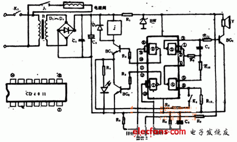 家用自动供水器原理及电路  第1张