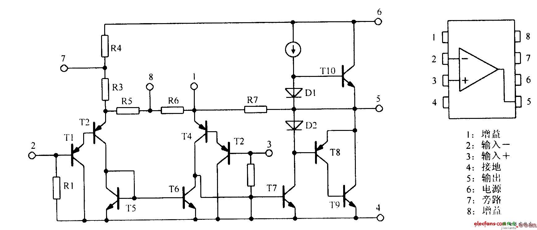 LM386等效电路  第1张