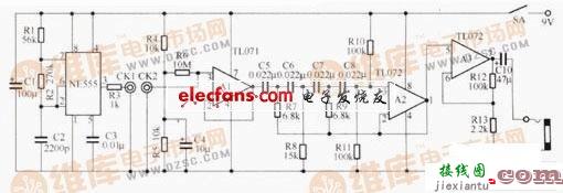 电缆断点寻迹电路图  第1张