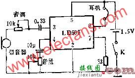 LD505在助听器中的应用电路图  第1张