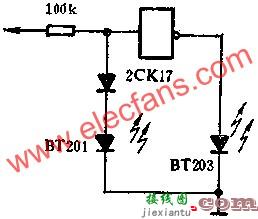 与非门组成TTL电路测试笔电路图  第2张