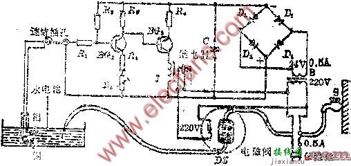 温室自动浇水装置电路图  第3张