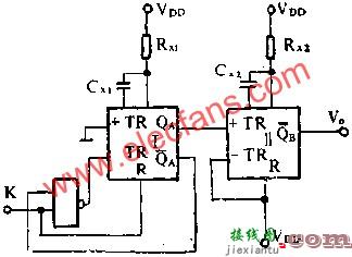 J210组成键控振荡器电路图  第1张