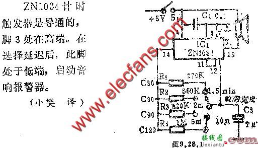 盒式磁带计时器电路图  第1张