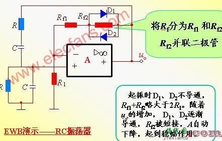 能自动稳幅的振荡电路  第2张