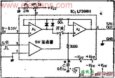 采样时间为20US的中速采样和保持电路  第1张