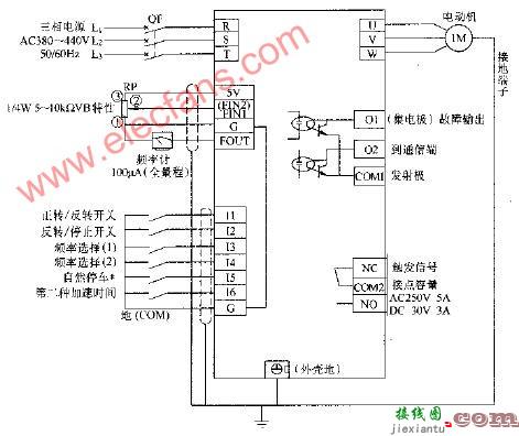 松下DVD707H变频器典型应用电路图  第1张