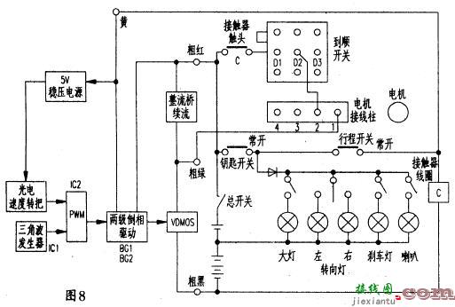 电动自行车控制器电路及原理大全  第8张