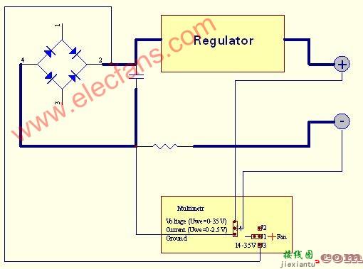 电流表电压表+液晶面板电路,Voltmeter + Amme  第4张