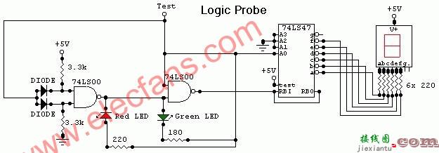 逻辑探针电路图,Logic Probe  第1张