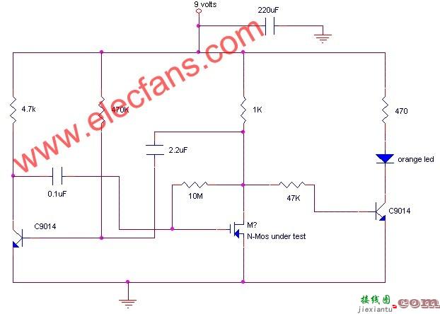 电感仪表适配器电路,Inductance meter ada  第1张