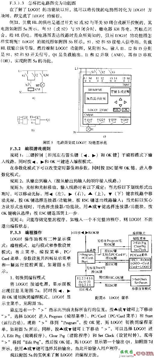 PLC新一代超小型控制器(LOGO！)的编程方法与操作  第5张