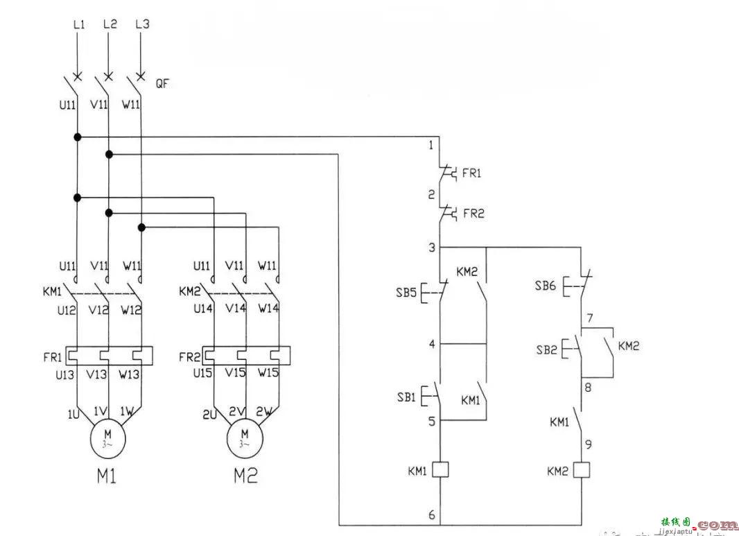 七种电路控制图，3个维度解析继电控制的方式和识图技巧  第5张