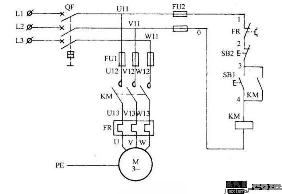 七种电路控制图，3个维度解析继电控制的方式和识图技巧  第4张