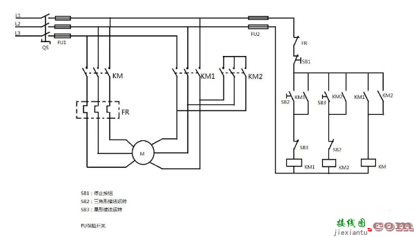 七种电路控制图，3个维度解析继电控制的方式和识图技巧  第9张