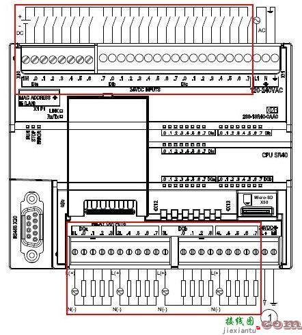 干货分享！S7-200 SMART PLC接线图  第2张