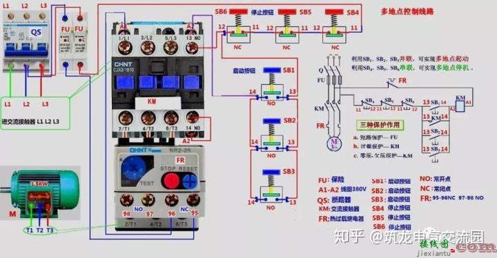 零基础也能学会的电气接线高清图_简单直观  第10张