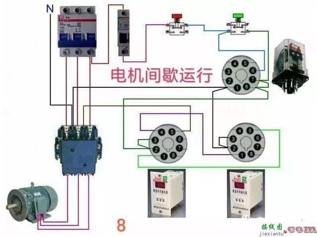 常用交流接触器实物接线图，简单明了，易懂  第8张